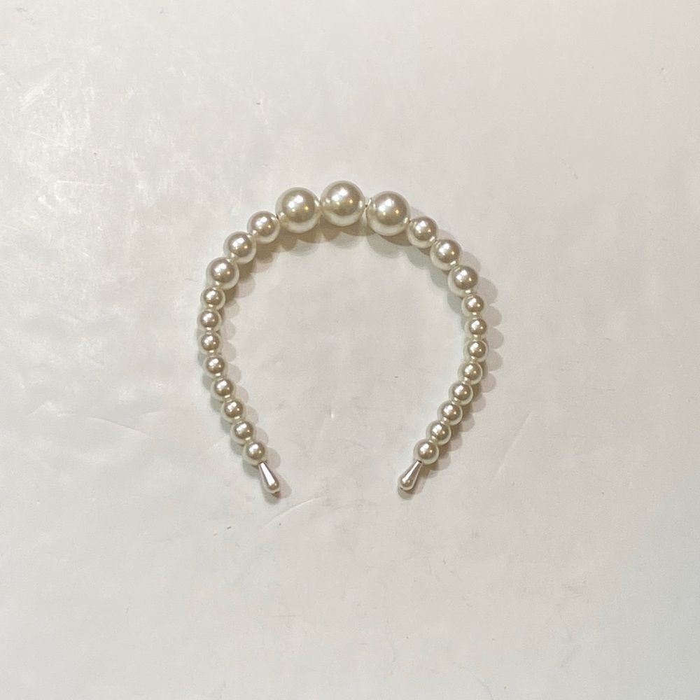 Diadem Rhinestone Ivory - Picture 2 of 3